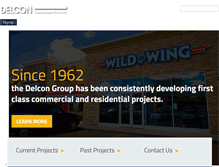 Tablet Screenshot of delcongroup.com